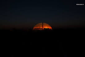Picture taken on april 13, 2021 shows the giant protective dome built over the sarcophagus covering the destroyed fourth reactor of the chernobyl. Exclusive Photos Inside The Chernobyl Nuclear Power Plant Petapixel