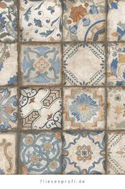 Wandfliese manufakt metro antik schoner wohnen kollektion. Dekorfliese Terracotta Einleger Vintage Patchwork Mix Chiostro Magnolia Bianca Dekorfliesen Antike Fliesen Fliesen
