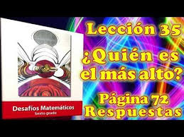 Matemáticas vilenkin, libro soviético de 1989 libro de texto de matemáticas para la escuela secundaria de 5to grado. Desafios Matematicos 6 Leccion 35 Pagina 72 Youtube Desafio Matematico Matematicas Matematicas 6 Primaria