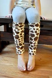 Fleece Leg Warmers Sewing Fleece Fleece Crafts Leg Warmers