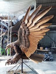 Check Out 12 Amazing Eagle Carvings Wood Carving Art Wood Art Wood Sculpture