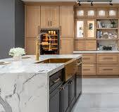 Wood Grain Stock Cabinets