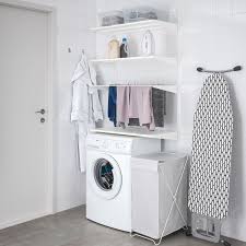 Https Www Ikea Com No No P Boaxel 1 Seksjon Hvit Metall S79332407 Ikea Hvit Torkestativ Klesvask