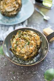 Crab Cake Stuffed Artichokes Cooking For Keeps Recipe Artichoke Recipes Crab Cakes Vegetable Recipes