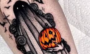 Download 1,384 pumpkin tattoo stock illustrations, vectors & clipart for free or amazingly low rates! 30 Tattoos For Anyone Who S Obsessed With Halloween Cafemom Com