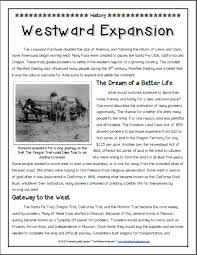 A Content Rich Informational Text Is The Foundation For Our Lesson On Westward Exp Social Studies Worksheets Social Studies Activities 4th Grade Social Studies