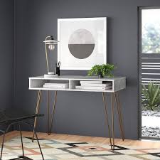 23 Best Desks For Small Spaces Small Modern Desks They're ideal for dorm rooms, tiny attic use a narrow desk is a narrow room. athena desk