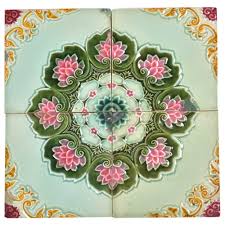 Check spelling or type a new query. Lotus Border Backsplash Ceramic Wall Tile Set Of 4