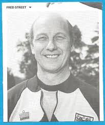 FRED STREET ENGLAND INT PHYSIO 1974-1994 W/CUP 1982 1886 1990 ORIGINAL  AUTOGRAPH