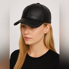 Rag & Bone Studded Leather Cap