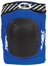 Details About Smith Scabs Safety Gear Blue Elite Knee Pads Roller Derby Skateboard Inline