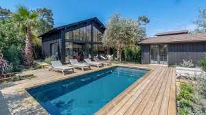 cap ferret maison en bois avec piscine proche plage et marche immo prestige maison immobilier maison bois cap ferret