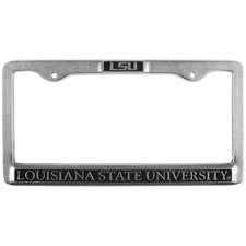These registration fees can vary greatly in price depending on the value of your vehicle and your location.11 x research source you will also have to pay an extra $11.50 to cover. License Plate Frame Barnes Noble At Lsu