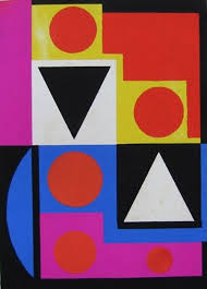 I Geometry Sablon Baski Baski Renkler