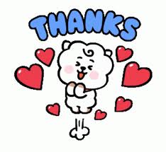 BT21 Cute Thank You GIF (Page 1) - Line.17QQ.com