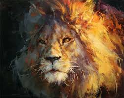 King By Lindsey Kustusch Wildlife Art Animal Paintings Animal Art