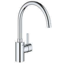 Choose from a selection of trusted brands and water pressure suitability's to help find the best monobloc tap for your kitchen. Grohe Ambi Contemporary Monobloc Two Handle Kitchen Sink Mixer Chrome 30189 000