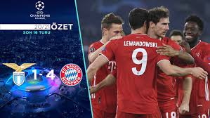 Robert lewandowski scored twice as bayern munich beat. Ozet Lazio 1 4 Bayern Munih Netyorum