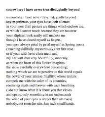E E Cummings Poetic Words Words Sweet Words