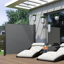 Pour fixation sur câble, tendeur, corde, élastiques, etc. Paravent Exterieur Retractable Pret A Poser Paravent Exterieur Stores Exterieurs Domondo