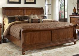 Bedroom furniture to suit any home at forty winks. Liberty Furniture Rustic Traditions King Sleigh Bed In Rustic Cherry 589 Br Ksl Est Ship Time Is 8 10 Weeks