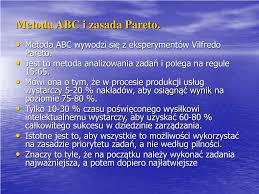 Interpretacja tej zasady pokazuje, iż mniejszymi środkami oraz wysiłkiem można osiągnąć dużo większe korzyści czy efekty. Ppt Zasada Pareto Powerpoint Presentation Free Download Id 1099763