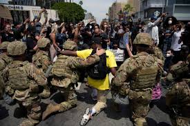 The national guard was deployed to protect the lincoln memorial during the black lives matter protests. In Pictures National Guard Deployed To Various Us States To Contain Civil Unrest Photos News Top Stories The Straits Times