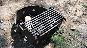 Custom sizes and designs ensure the perfect fit for any outdoor setting. Mew Lake Campsite Fire Pits Grills Photo