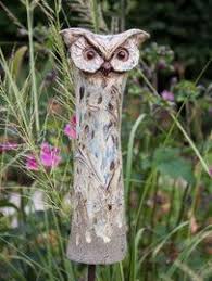 Eulen Katzen Vogel Aus Keramik Keramik Eule Tonskulpturen Keramik Tiere