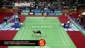 Saturday, 30 september 2017 : Viktor Axelsen Top 5 Badminton Play Of The Day Video Dailymotion