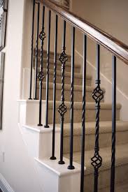 Classic And Elegant Are The Words I Would Use To Describe This Gorgeous Staircase Staircase Railing Design Wrought Iron Stairs Iron Stair Balusters