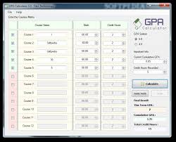 Download Gpa Calculator 1 0