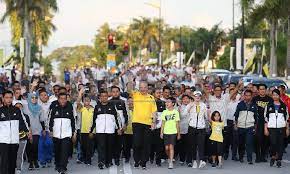 Download its gps track and follow the route on a map. Sultan Nazrin Sertai Larian Hari Keputeraan