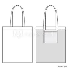 Eco Bag Fashion Flat Sketch Template Buy This Stock Vector And Explore Similar Vectors At Adobe Stock Adobe Stock Eco Bag Fashion Fashion Flats Eco Bag