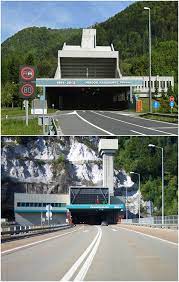 Predor karavanke ) ist ein knapp 8 km langer grenztunnel zwischen österreich und slowenien. Karawankentunnel Autobahn Wikipedia