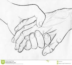 Holding Elderly Hand Pencil Sketch Drawn Two Hands One Young One Old Symbol Help Compassion Love 53332136 Jpg 1 300 Hand Sketch How To Draw Hands Pencil Sketch