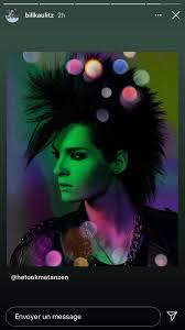 Bill kaulitz (left) with natalie franz (middle) and verina marcel. Bill Kaulitz October 07 2020 Facebook