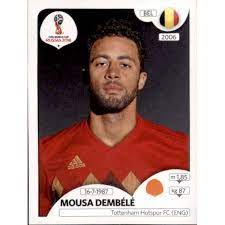 Moussa dembélé statistics and career statistics, live sofascore ratings, heatmap and goal video highlights may be available on. Panini Wm 2018 Sticker 525 Mousa Dembele Belgien 0 69