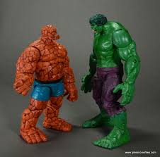 Marvel Legends The Thing Figure Review Face Off With The Hulk Lyles Movie Files