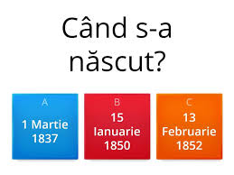 Explicati rolul conjunctivului prezent, alegand dintre urmatoarele variante: Mihai Eminescu Cuestionario