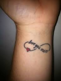My Birthday Gift And No Daniel I Love You More Love You More Tattoo Infinity Love Tattoo Tattoos