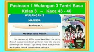 Gambar ing dhuwur nyritakake lingkungan rusak lan garakno kabeh makhluk urip ing sajroning lingkungan rugi. Gladhen 1 2 Pasinaon 1 Wulangan 3 Tantri Basa Kelas 3 Hal 43 46 Basa Jawa Youtube