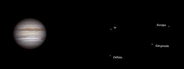 They were first seen by galileo galilei in december 1609 or january 1610. Jupiter Gazes Upon Its Galilean Moons Darren Dmach Astrobin