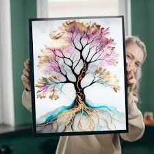 tablou abstract copac – The Print Studio