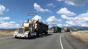 American truck simulator's 1.37 update, out now, mainly benefits your ears, introducing a new sound engine that's changed how the team mixes . American Truck Simulator S Multiplayer Convoy Hits The Road Rock Paper Shotgun