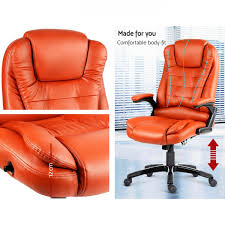 This is a great model if you don't want to blow a. 8 Point Pu Leather Heated Massage Executive Office Chair Amber