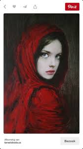 Beautiful Black And Red Paintings Pin By Susan Ekstrom On From Painting To Photograph Portrait Art Portrait Painting Art Painting