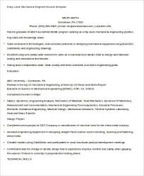 Our mechanical engineering resume sample and expert tips will give you an edge over the competition. Free 7 Sample Mechanical Engineering Resume Templates In Ms Word Pdf