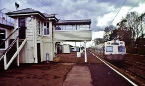 1985 A Hitachi Train At Showgrounds Station Having Run A Show Special From Melbourne Flinders Street Victoria Melbourne Victoria Melbourne The Burbs