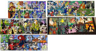 Use a rolling pin to flatten all the pieces out. Quarterly Disney Character Connection Puzzle Piece Sets Disney Pin Forum